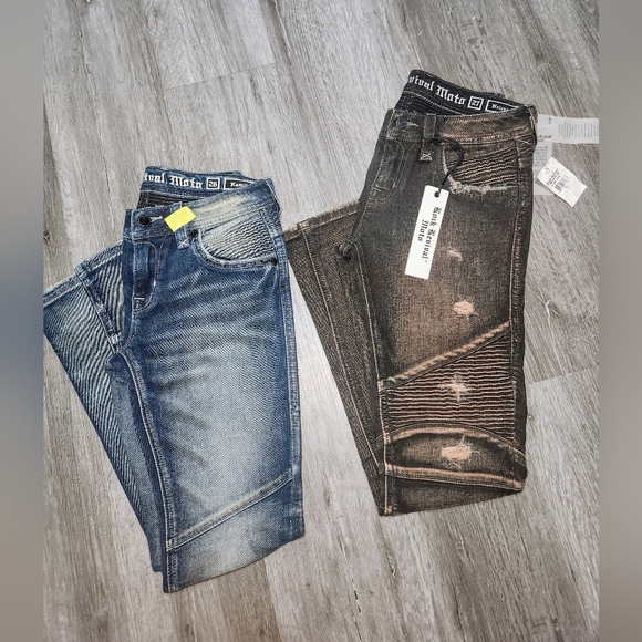 Nwt Rock Revival Moto Jeans - Picture 3 of 4